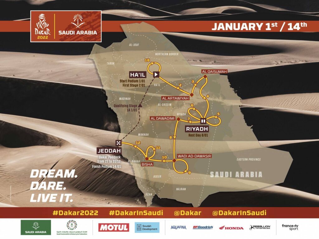 Where to watch Rally Dakar in 2022 // Cross Country ADV