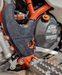 Alternative view of KTM 450 Rally/RFR Frame Protection